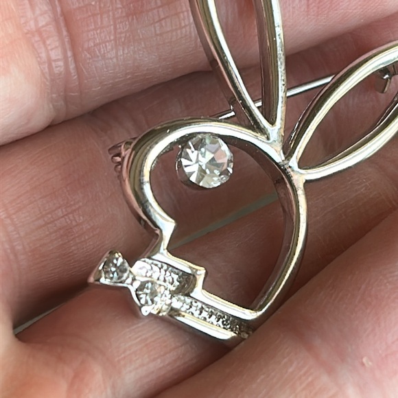 Playboy Bunny Brooch - Picture 5 of 7